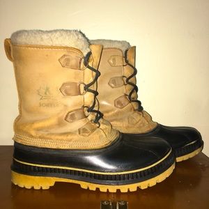VINTAGE Kaufman Sorel Caribou Women’s Boots 8